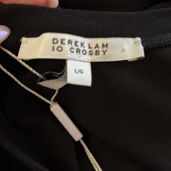 NWT Derek Lam IO Crossby front twist back sleeveless dress, L - Picture 8 of 9